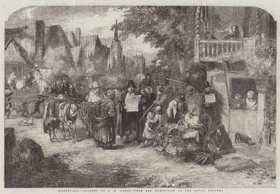 Marktdag door George Bernard O